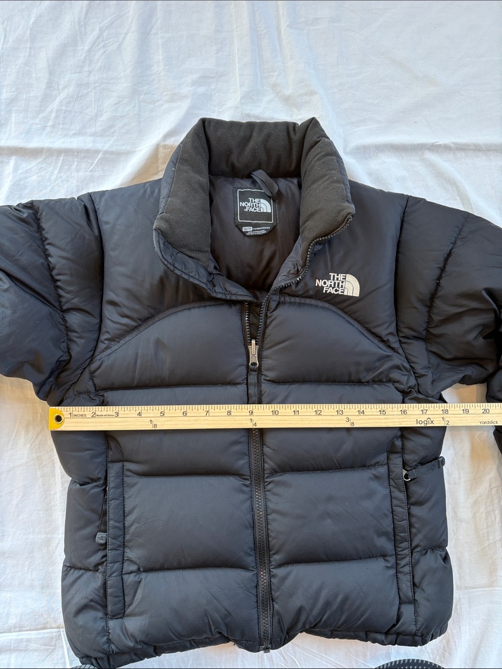North Face Nuptse Black Insulated 700 Down Jacket Women’s XS - Picture 5 of 16